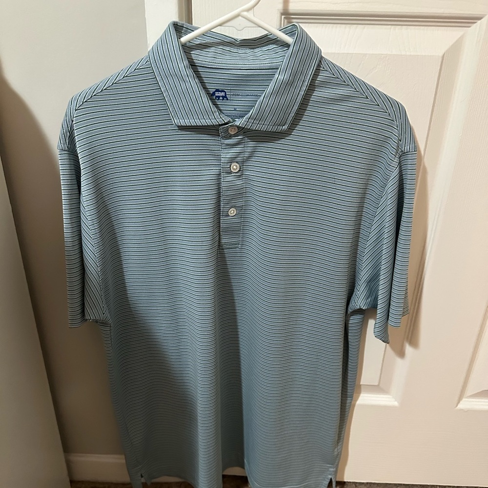 Classic Men's Polo Shirt - Light Blue